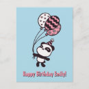 Search for cute panda birthday cards Pink