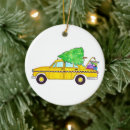 Search for taxi cab christmas tree decorations Yellow