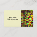 Search for multicolor business cards Squares