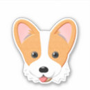 Search for white puppy stickers Corgi