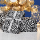 Search for paisley wrapping paper White