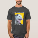 Search for hit by car tshirts Lets eat trash