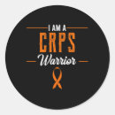 Search for orange awareness ribbon stickers Crps