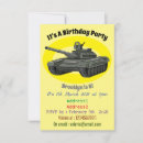 Search for army tank invitations War