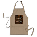 Search for brown stripe aprons For him