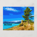 Search for new zealand art postcards Lake
