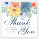 Search for succulent bridal shower stickers Thank you
