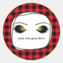 Search for rustic plaid stickers Birthday