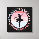 Search for pink shoe canvas prints Ballerina