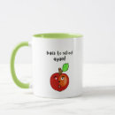 Search for red apple mugs Back to school