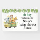 Search for animal baby shower banners For kids