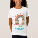 Search for birthday party kids tshirts Rainbow