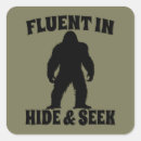 Search for bigfoot hide stickers Hide and seek