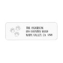 Search for grey and white monogram wedding return address labels Script