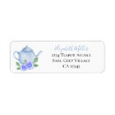 Search for brew return address labels Blue