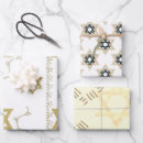 Search for rosh hashanah wrapping paper Star of david