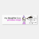 Search for daughter bumper stickers Princess