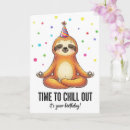 Search for funny yoga birthday cards Cute