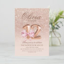 Search for rose gold birthday invitations Modern
