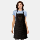 Search for royal crown aprons Black