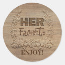 Search for his and hers stickers Rustic