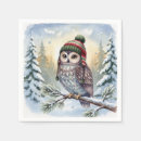 Search for pine tree napkins Winter
