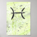 Search for pisces posters Green