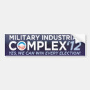 Search for complex bumper stickers Military industrial complex