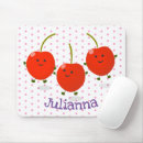 Search for cute cherry mouse mats Fruit