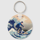 Search for boarding round key rings Surfer