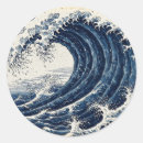 Search for woodblock stickers Great wave