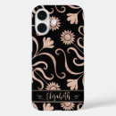 Search for folk art iphone cases Black