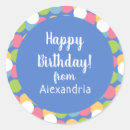 Search for blue polka dot stickers Colourful