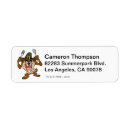 Search for return address labels Looney tunes devil