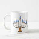 Search for hanukkah candles mugs Blue