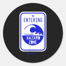Search for hazard sign stickers Funny