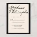 Search for name rsvp cards Elegant