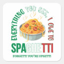 Search for spaghetti stickers Italian food