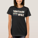 Search for vintage 1962 tshirts Retro