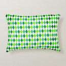 Search for diamond shape cushions Green