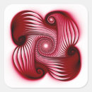 Search for red spiral stickers Pattern