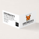 Search for dog bone business cards Animal care
