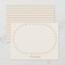 Search for scalloped note cards Script