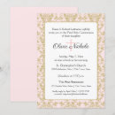 Search for pink damask first communion invitations Holy