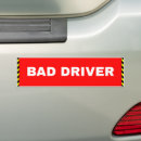 Search for bad drivers bumper stickers Car