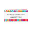 Search for ikat return address labels Geometric