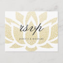 Search for lotus invitations Gold