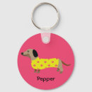 Search for dachshund lover key rings Doxie