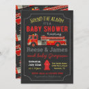 Search for fire truck baby shower invitations Firefighter