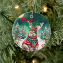 Search for cute bunny rabbit christmas tree decorations Kids